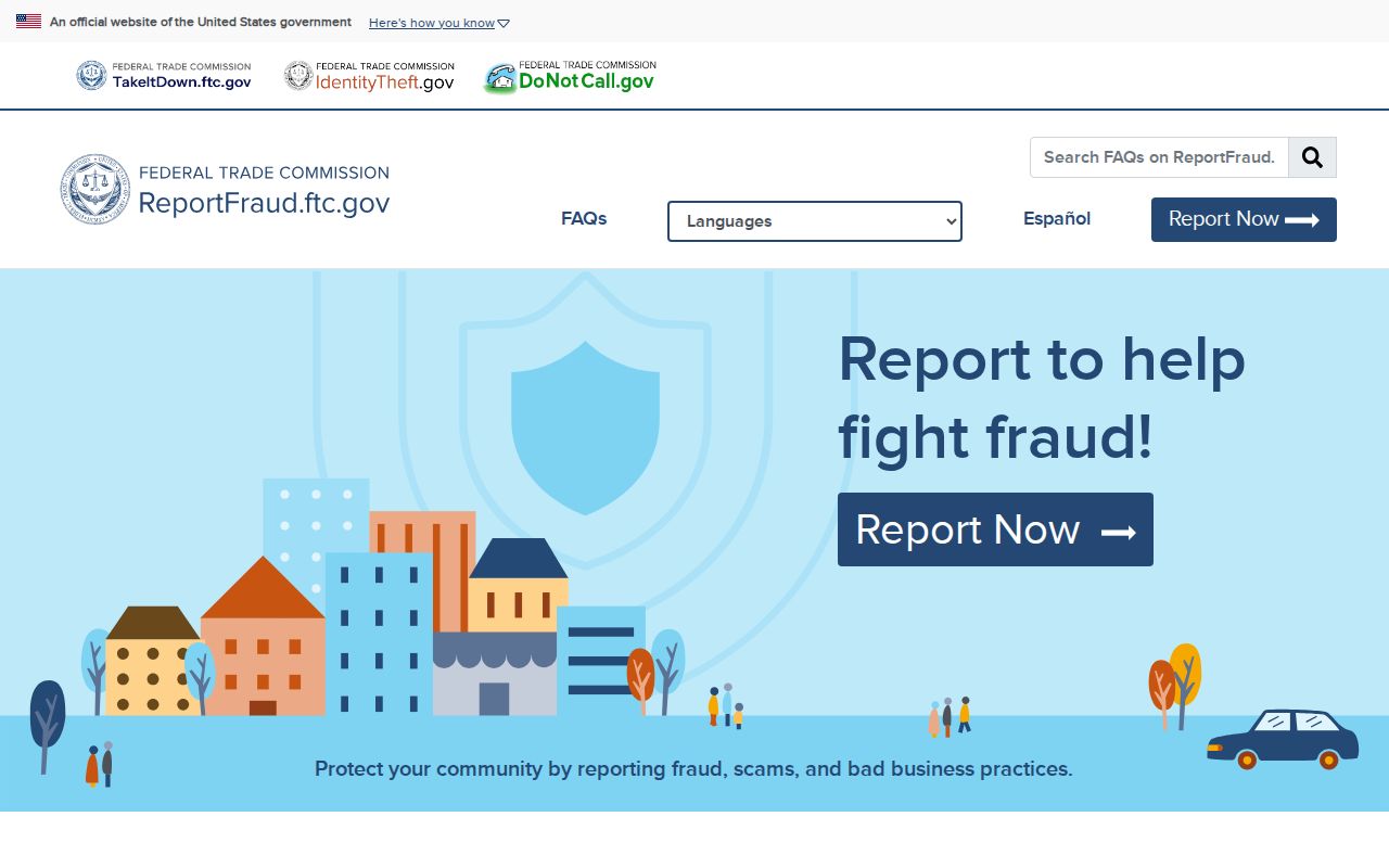 Hercules neighbors FTC fraud reporting portal